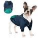 meioro Dog Hoodies Warm Dog Clothes Zipper Dog Clothes Cute Pet Hoodies (XL Blue) XL Blue
