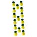 Alipis 15 Pcs Paper Pineapple Party Supplies Plant Decor Pineapple Decor Gift Honeycomb