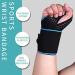 ENOSCO 16 Professional Quality Wrist Wraps for Weightlifting & Gym - Breathable Elastic Support Braces in Blue | Men & Women Powerlifting Gear - Buy Online on GoSupps.com
