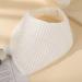 Surakey 100% Cotton Muslin Baby Bibs - Unisex Baby Bandana Drool Bibs for Drooling and Teething - White - Buy Online on GoSupps.com