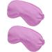 FRCOLOR 3 Sets Double Sided Satin Eye Mask Washable Sleeping Eye Cover Eye Mask Silk Eye Rest Cover Satin Sleep Silk Sleep Mask Gel Purple Faux Silk Stretch Color 2Pcs*3 - Buy Online on GoSupps.com