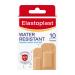 Elastoplast Water Resistant Plastic Plasters (10 x 10 Strips) Dirt and Water-Resistant Plasters Plasters Waterproof First Aid Plasters Strong and Breathable Strong Adhesion Plasters Tan