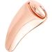 Manual Face Roller Metal Face Massager Lifting Roller Women Skin Care Beauty Rolling Tool For Massaging Neck Chin Eyes Cheekbones Nose Rose Gold Scraping Board + Rose Gold Roller - Buy Online on GoSupps.com