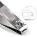 SVAASA Nail Clippers Nail Clippers Stainless Steel fingernail Clippers toenail Clippers - Buy Online on GoSupps.com