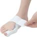 ALINZO Bunion Corrector - Big Toe Separator for Men & Women | Pain Relief & Straightener with Adjustable Strap - White - Buy Online on GoSupps.com