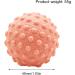 Hedgehog Massage Balls Set - 2 Piece Foot & Gymnastics Massage Balls (49mm) | Orange & Green Nopping Ball for Relaxation & Fitness - Buy Online on GoSupps.com
