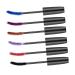 SOESFOUFU 6pcs Colored Mascara Women Mascara Eyelash Makeup Tool Long Lasting Mascara Cream Makeup Mascara Abs