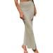 Women s Maxi Skirt - Adjustable Chiffon Winter Swing Bell Skirt | Midi & Fold Design in Beige XXL - Buy Online on GoSupps.com
