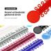 QUUPY 1040pcs Multicolor Orthodontic Ligature Ties & O-Rings for Braces | Elastic Bands for Ultimate Comfort - Buy Online on GoSupps.com