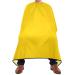 Hair Cutting Cape for Men Plain Yellow Solid Color Barber Cape Adjustable Neck Size Professional Salon Cape