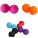 Gatuida 2-in-1 Fitness Yoga Pilates Equipment | Full Body Roll for Sore Muscles | Massage Ball & Peanut Ball | International Shipping Available - Buy Online on GoSupps.com