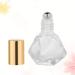 Minkissy Glass Roll-On Bottle Set - 5pcs 8ml Polygonal Roller Bottles with Stainless Steel Ball for Home & Outdoor Use - International Shipping Available - Buy Online on GoSupps.com