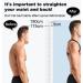 AKOAK Breathable Invisible Posture Corrector - Adjustable Back & Shoulder Pain Relief for Men & Women (37-45) | International Shipping Available - Buy Online on GoSupps.com