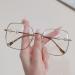 Zhuyiqz Fashion Square Anti Blue Light Ultra Light Glasses Computer Readers Anti UV Reading Glasses Oversized Flat Light Mirror (Color: C2 Size: +300) +300 C2