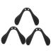 Coheali glasses brake glasses nose pads glasses pads 3 adjustable bicycle glasses nose pads nasal protection cushion (black) replacement nasal piece of glasses transparent nasal cushion