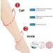 Buy TBES Compression Elastic Stockings - Knee-High Sports Stockings with Zipper | Comfortable & Supportive for Travel & Daily Wear - Buy Online on GoSupps.com