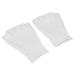 Qukaim Gel Toe Socks Gel Toe Socks Open Forefoot Moisturizing Socks for Dry Skin Repair Gel Forefoot Socks