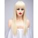 BESTUNG 24 Straight Blonde Wig with Fringe for Women - Synthetic Full Hair Natural Wig for Cosplay or Daily Wear - 24 Inch - Buy Online on GoSupps.com