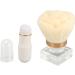 Small Powder Brush Transparent Handle Powder Brush Ergonomic Handle Capsule-shaped Brush Prevents Redness - Buy Online on GoSupps.com