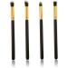 Hemoton 12 Pcs Eye Make-up Brush Kit Eyeshadow Professional Cream Eyeshadow Glitter Makeup Brushes Eyeliner mediumx3pcs Black+goldx3pcs - Buy Online on GoSupps.com