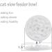 Lorde Ceramic Slow Feeder Cat Bowl - Interactive Bloat Stop Puzzle for Healthy Eating | Dog & Pet Slow Feeding Bowl - Buy Online on GoSupps.com