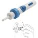 Silicon Soft Spiral Electric Ear Cleaner Cordless Ear Pick - Blue | Ear Wax Removal Tool for Ear Care Health - Buy Online on GoSupps.com