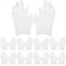 FOMIYES Moisturizing Overnight Gloves 12 Pairs Work Cotton Gloves Cosmetic Hand Spa Gloves Jewelry Inspection Gloves Coin Gloves for Dry Hands White