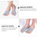 4 Pairs Bunion Socks - Split Foot Protector & Cushion Cover for Adjustable Foot Care - Buy Online on GoSupps.com