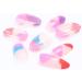 Coffin False Nails Short Fake Nails Graffiti Artificial Acrylic Press on Nails Full Cover Stick on Nails 24pcs for Women and Girls (Color : BROWN Size : 24 Count (Pack of 1)) - Buy Online on GoSupps.com