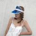 Loccy 6-Piece Unisex Solar Visor Hat | 80s Retro Transparent Sun Cover for Golf Tennis & Poker Parties - International Shipping Available - Buy Online on GoSupps.com