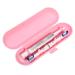 Travel Case For Oral B Pulsonic Slim 1000/1100 Sonic Toothbrush 1 Handle And 2 Brush Heads - Pink