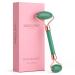 jade roller green set (facial roller) guasha