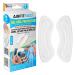 Footcare Gel Heel Protector Strips - Stick ON Shoe Design - 2 Piece for Loose Shoes Heel Pads Snugs for Shoe Filler Improved Shoe Fit and Comfort Stop Heel Slip and Blister