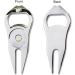 GOLTERS Golf Divot Repair Tool with Ball Marker - Multi-Functional Accessory, Nickel Black - Buy Online on GoSupps.com