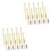Tovinanna 20 STK toothbrush and toothpaste kit for hotels toothbrush with soft bristle toothbrush racing dental hygiene Mini travel toothbrush.