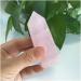 Natural Rose Quartz Crystal Terminated Wand Point Gemstone Specimen Household Natural Stones and Minerals - Buy Online on GoSupps.com