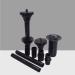 Angoter Fountain Pump Nozzle Set Multifunction Plastic Waterfall Garden Spray Heads for Pool Pond Fountain Submersible Pump