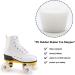 VAKA PU Rubber Roller Skate Toe Stoppers - 1 Pair White | Includes Screws - Buy Online on GoSupps.com