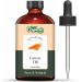 Carrot (Daucus carota) Oil | Pure & Natural Carrier Oil for Skincare Hair Care and Massage - 118ml/3.99fl oz