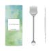 Esquirla Pore Prep Tool Facial Pore Cleaner Stainless Steel with Storage Case Pore Cleaning Beauty Tool for Blemish Whitehead Popping