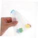 Baluue 2pcs Foaming Net Soap Savers for Bar Soap African Wash Net Soap Foaming Bag Bubble Pe White 21x14x0.2cm White - Buy Online on GoSupps.com