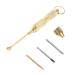 LUKEO 4 in 1 Multifunctional Ear Spoon Earpick Wax Remover Key Chain Screwdriver Tools