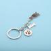 Ensianth Dog Keychain | Perfect Gifts for Dog Lovers | Puppy & Paw Print Keyring for Dog Owners - Buy Online on GoSupps.com