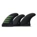 Futures Fins F8 Alpha 5-Fin Set Carbon-Olive L