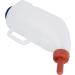 Calf Milk Bottle with Nipple Accessory - 4L Feeding Tool for Cattle & Livestock | Ideal Cow Calves Feeding Equipment - Buy Online on GoSupps.com
