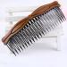 ShungFun Women Hair Side Comb Retro Wooden Hair Comb Pin Clips Hair Fork Pigtail Holders for Hair Styling Accessories - Buy Online on GoSupps.com