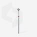 STALEKS PRO - Diamond Bit - Ball (Red Ring) I Attachment for Nail Cutters I Bits for Apparative Manicures and Pedicures I Grinding Attachment for Electric Grinding Equipment I Nail Drill Bit