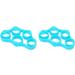 Finger Exerciser SkinFriendly Washable Strength Construction 2-Piece Finger Trainer for Training (Lake Blue 8.8LB) - Buy Online on GoSupps.com