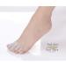 Flared Gel Toe Separators - 6 Pack | Toe Spacers for Bunion Relief - Buy Online on GoSupps.com