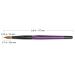 Pana Purple Wood Kolinsky Acrylic Nail Brush - Size 8 Kolinsky Hair | Purple Handle - Buy Online on GoSupps.com